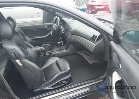 2002 BMW M3 z USA, uszkodzony, nr VIN WBSBL93442JR14082